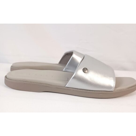 Reef Shoes - Reef Sunny Arrianah Slide Sandals Silver Womens 10 Comfort
